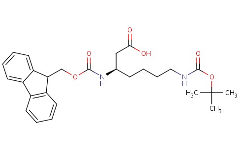 Fmoc-D-beta-homolysine(Boc)