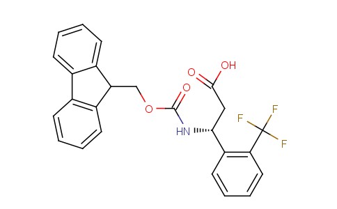 Fmoc-(R)-3-Amino-3-(2-trifluoromethyl-phenyl)-propionic acid