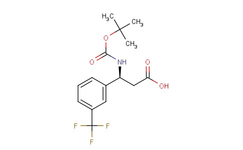 Boc-(S)-3-Amino-3-(3-trifluoromethyl-phenyl)-propionic acid