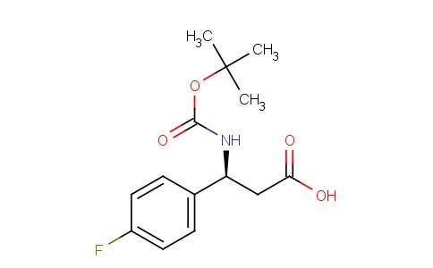 Boc-(S)-3-Amino-3-(4-fluoro-phenyl)-propionic acid