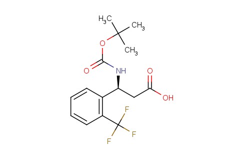 Boc-(S)-3-Amino-3-(2-trifluoromethyl-phenyl)-propionic acid