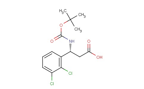 Boc-(R)-3-Amino-3-(2,3-dichloro-phenyl)-propionic acid