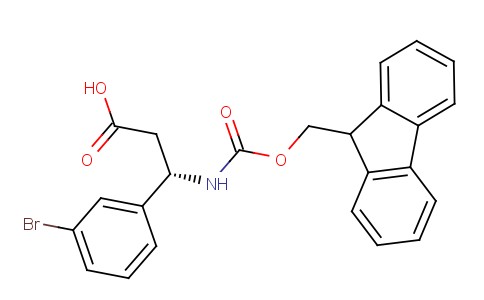 Fmoc-(S)-3-Amino-3-(3-bromo-phenyl)-propionic acid