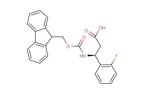 Fmoc-(S)-3-Amino-3-(2-fluoro-phenyl)-propionic acid