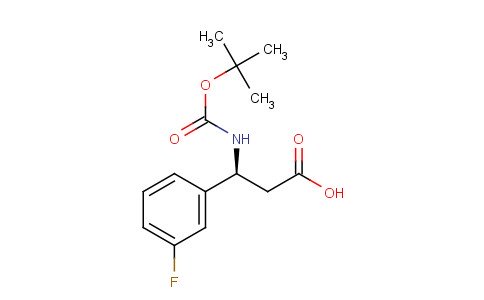 Boc-(S)-3-amino-3-(3-fluorophenyl)propionic acid