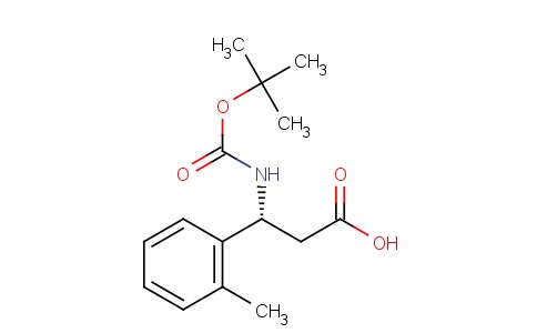 Boc-(R)-3-Amino-3-(2-methyl-phenyl)-propionic acid