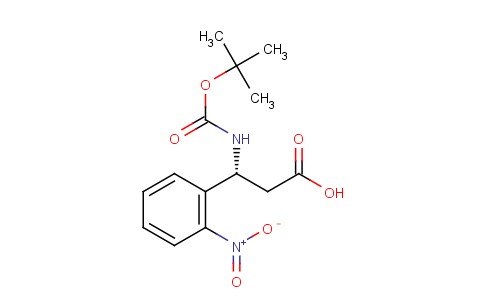 Boc-(R)-3-Amino-3-(2-nitro-phenyl)-propionic acid