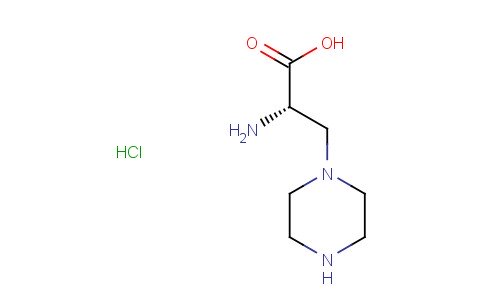 (2S)-2-amino-3-piperazin-1-ylpropanoic acid hydrochloride