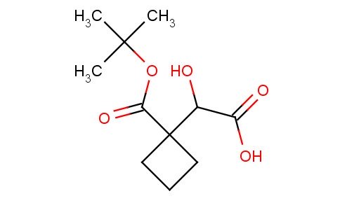 2-(1-(tert-butoxycarbonyl)cyclobutyl)-2-hydroxyacetic acid