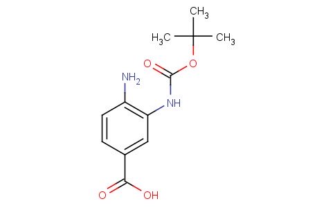 4-amino-3-[(2-methylpropan-2-yl)oxycarbonylamino]benzoic acid