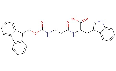 Fmoc-β-Ala-Trp-OH