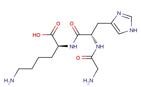 GLY-HIS-LYS ACETATE SALT