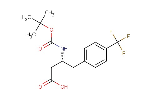 (R)-Boc-4-(trifluoromethyl)-beta-Homophe-OH