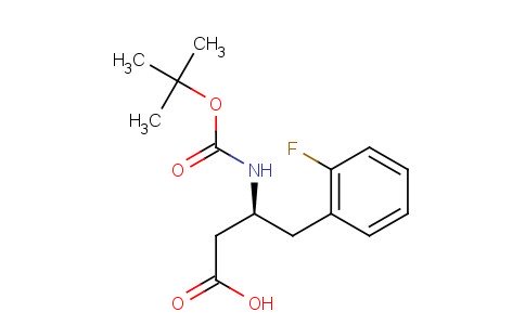 Boc-(S)-3-amino-4-(2-fluoro-phenyl)-butyric acid
