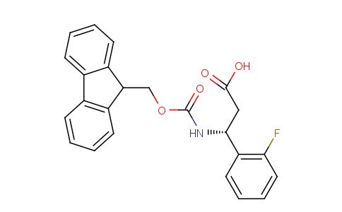  FMOC-(R)-3-AMINO-3-(2-FLUORO-PHENYL)-PROPIONIC ACID